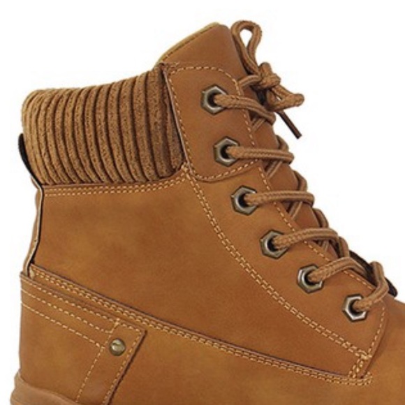 Shoes High Top Combat Boot Mustard Poshmark